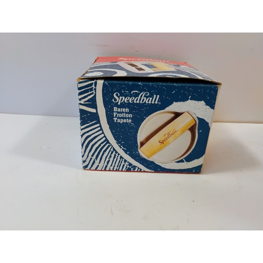 Speedball Block Printing Baren 4" Wood Handle #4139